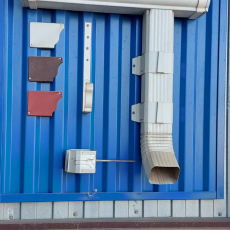 Водосточная система прямоугольного сечения - Строительные материалы